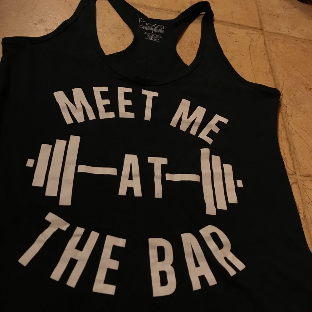 Fun gym tank
